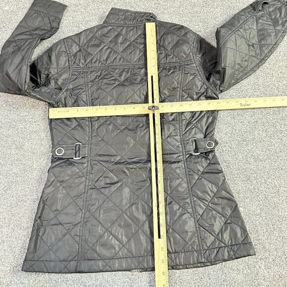 Woolrich Womens Jacket S Black Quilted Full Zip - Picture 3 of 9